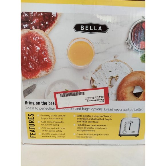 Bella Kitchen Bella Pro Series 2slice Digital Touchscreen Toaster